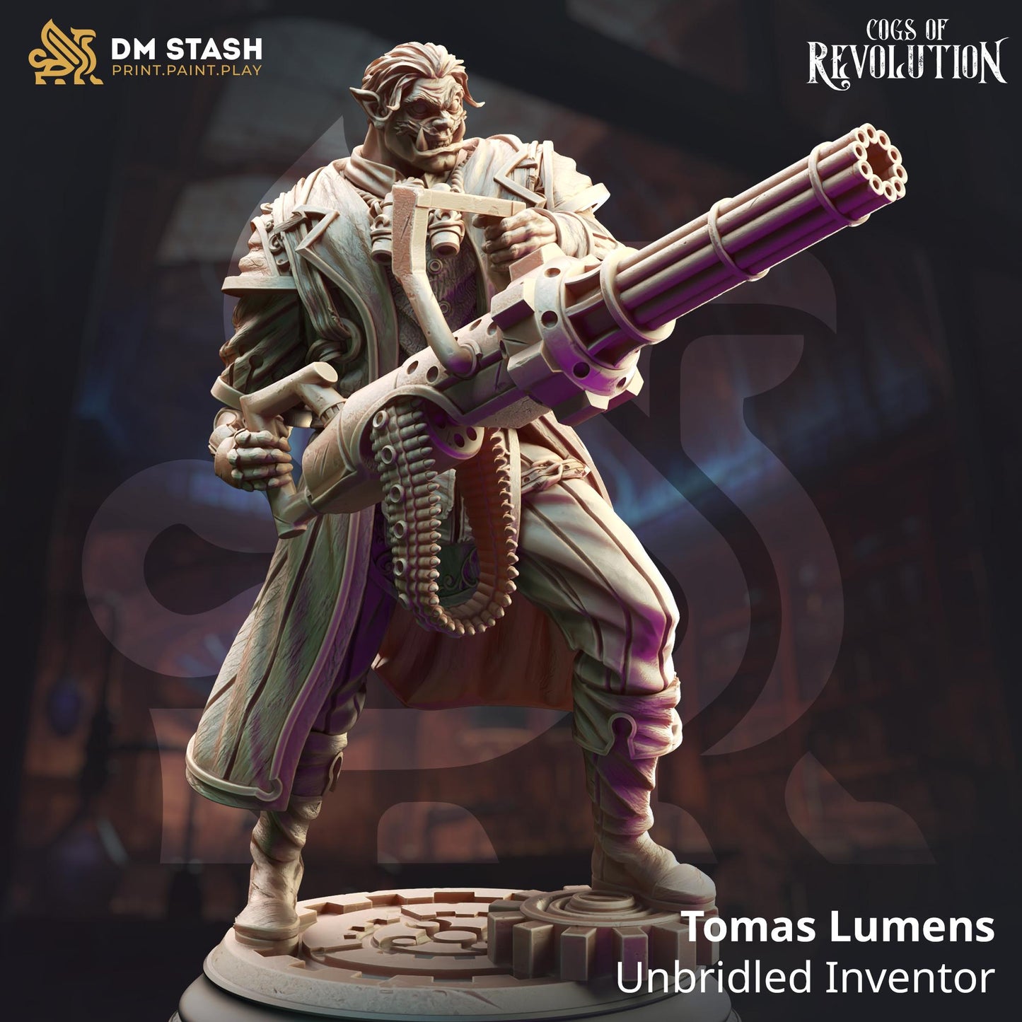 Tomas Lumens - Unbridled Inventor - DM Stash, Cogs of Revolution