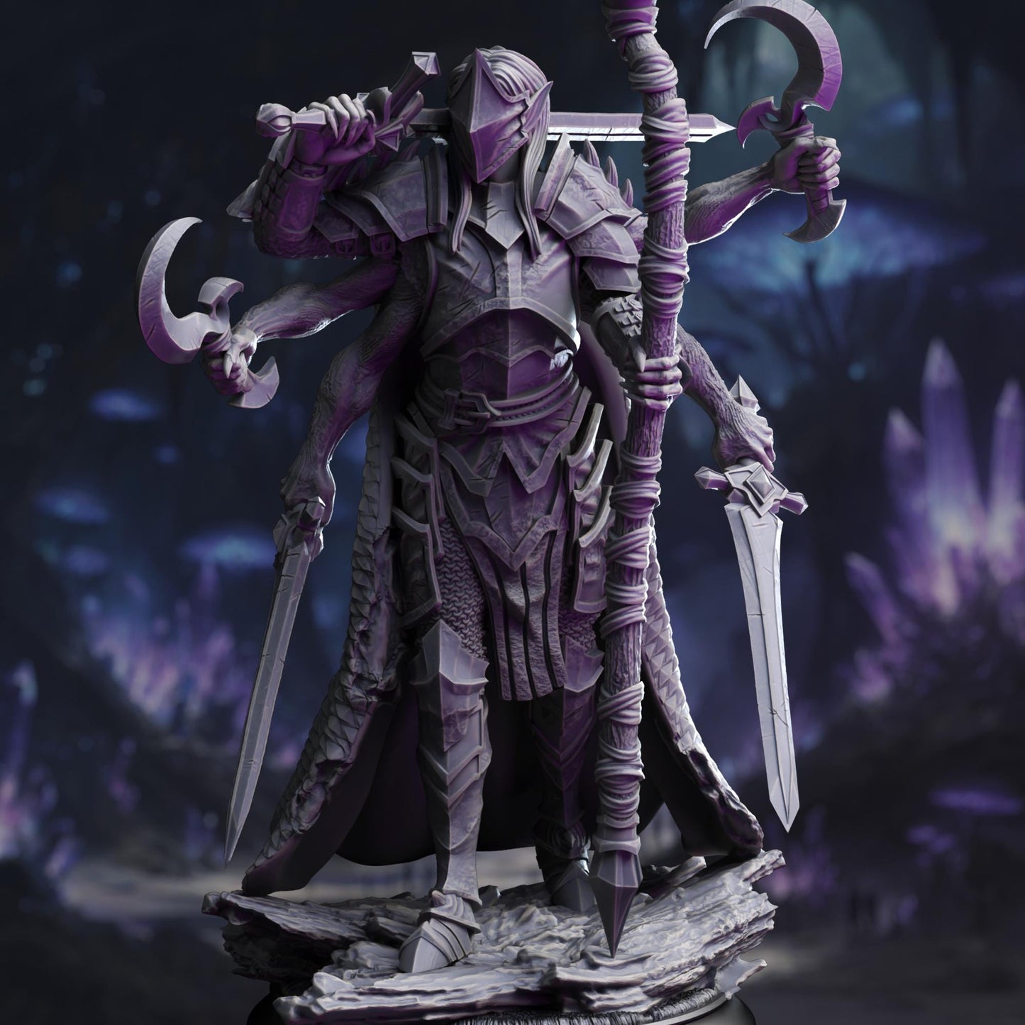 Siltrak_thos - Knight from Beyond the Planes | DM Stash | Drow From Beyond