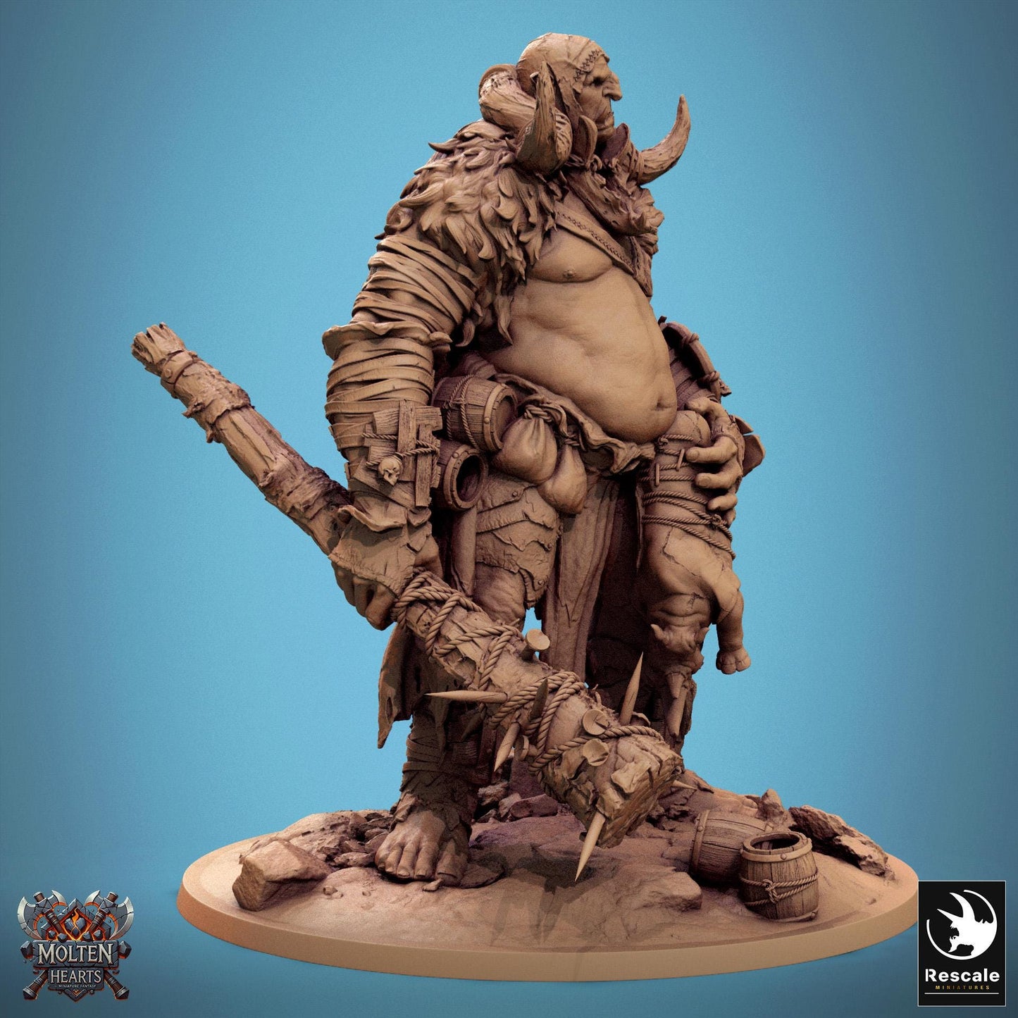 Giant Stonebreaker - Stand Mace Tribal | Rescale | Molten Hearts