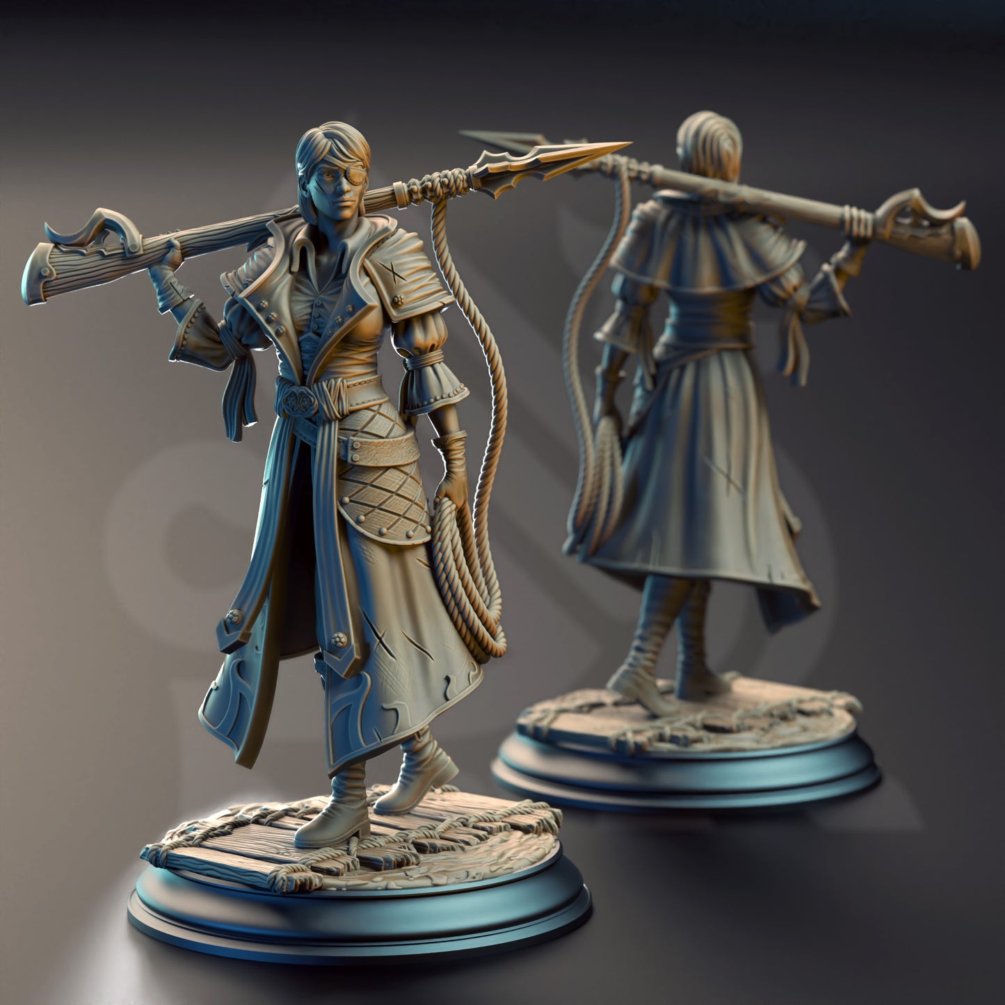 Fiona Dead-Eye Stuggart - Harpoon Marksman | DM Stash | Blood on the Sails