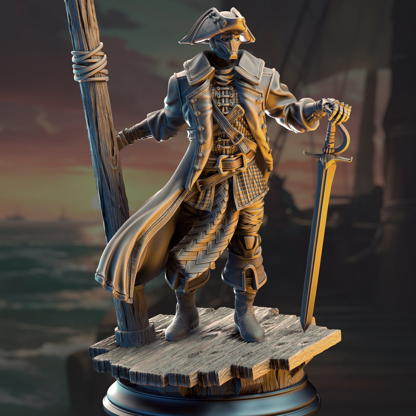 Harvold Blue Eyes Stalson - Soulforged Swashbuckler | DM Stash | Blood on the Sails
