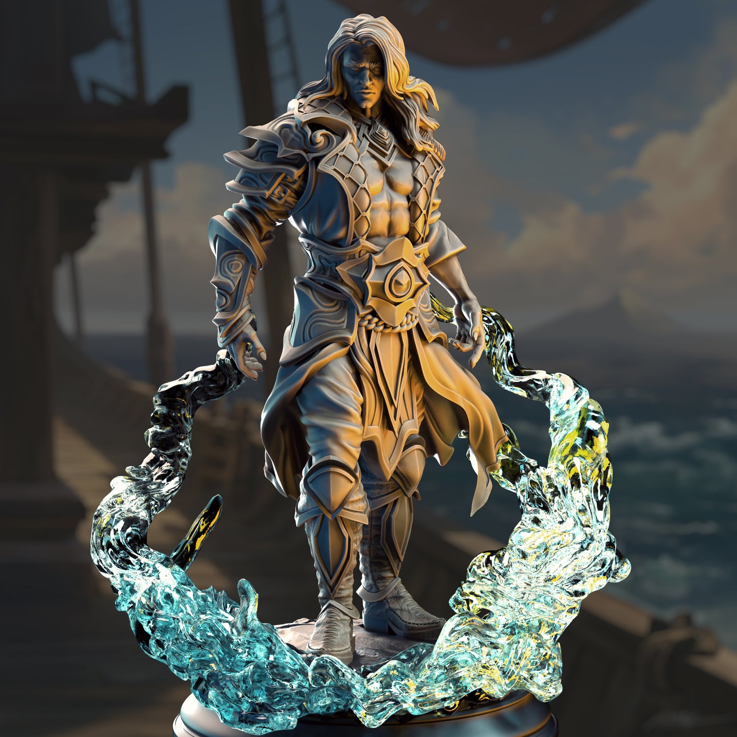 Indelian Katarin - Ocean Soul Sorcerer | DM Stash | Blood on the Sails