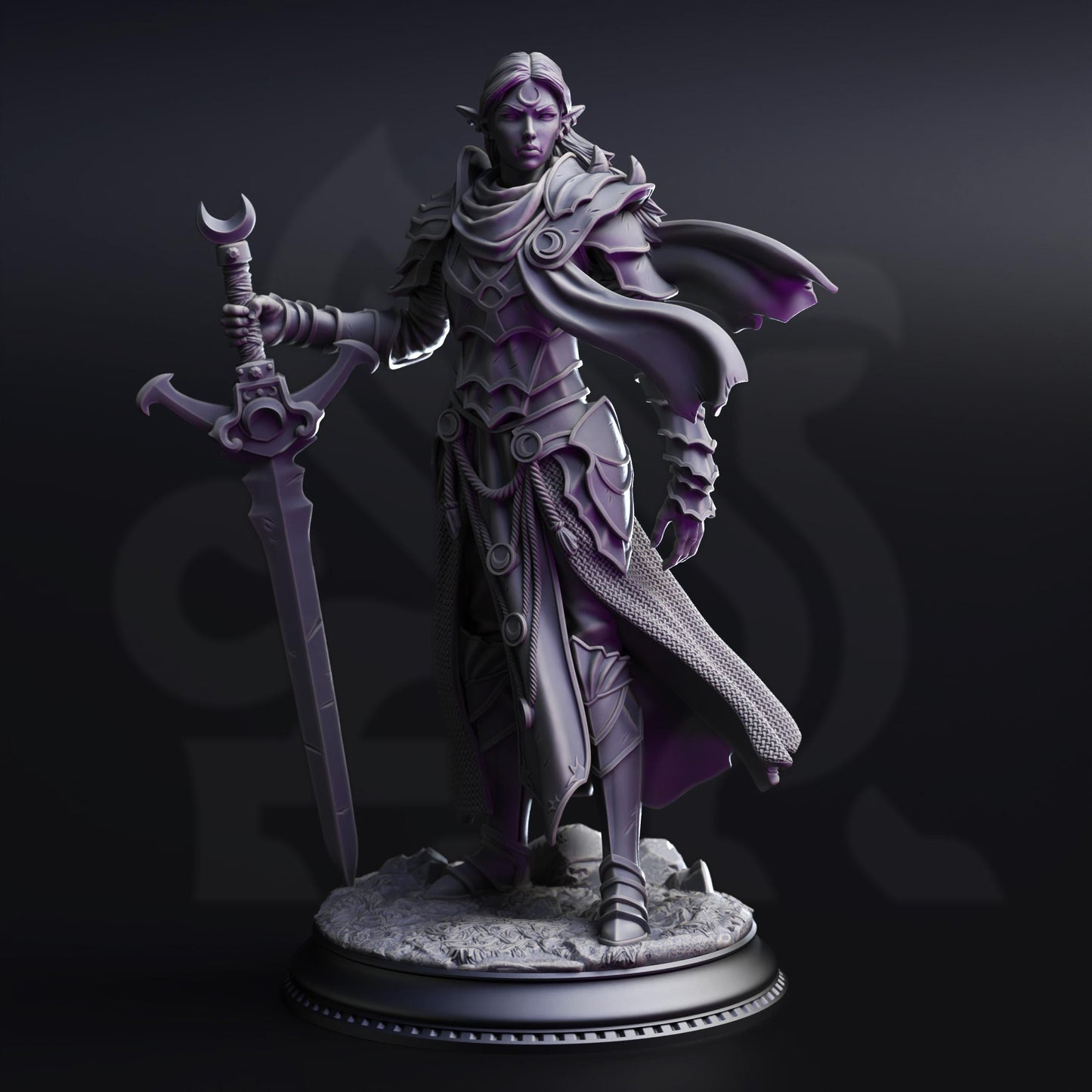 Ilnia Vasrith - Paladin of the Moons Sanctum | DM Stash | Drow From Beyond