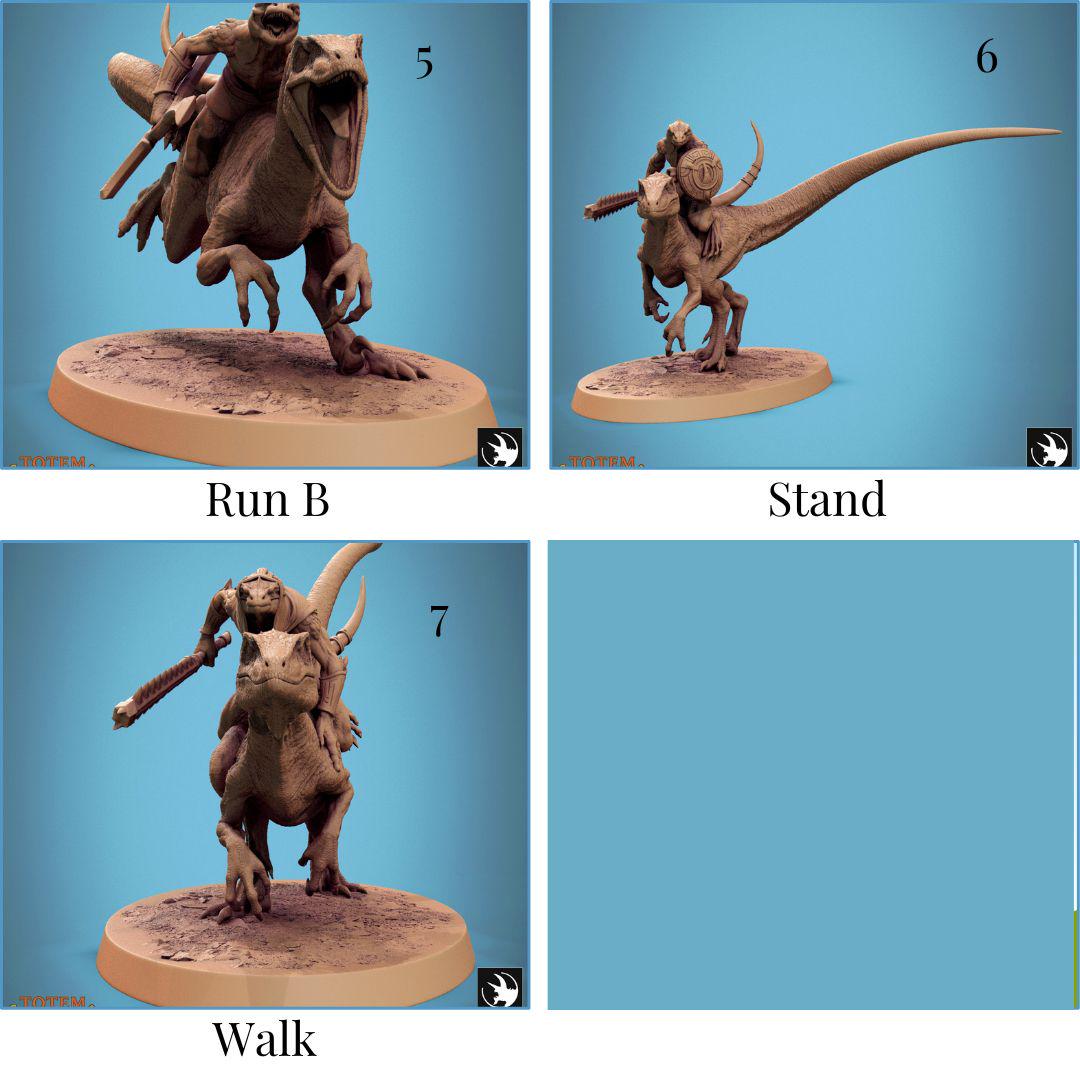 Pack Jurassic Velociraptor | Rescale | Totem of the Scalewings