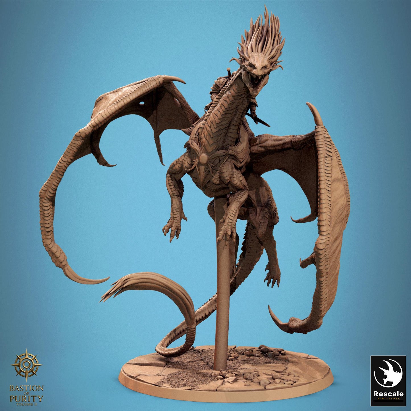 The Dragon Watcher of the Silent Sentinels - Fly | Rescale | Bastion of Purity Volume II
