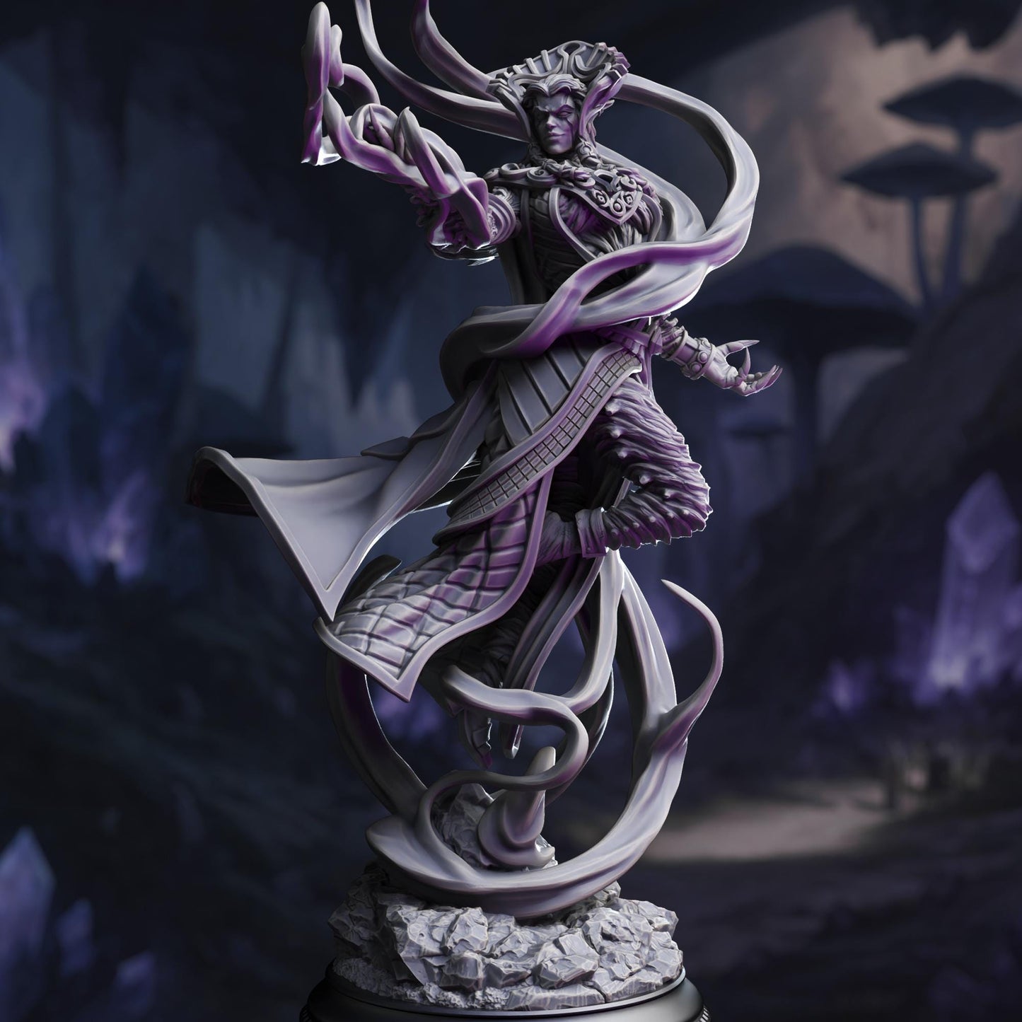 Zarinda - Sorceress of the Empty Planes | DM Stash | Drow From Beyond