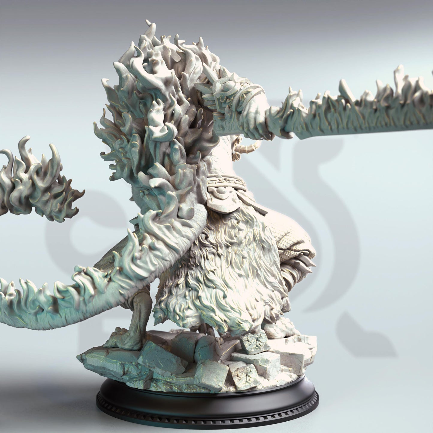 Rakshasa the Terrible Demon - DM Stash, Betting in Blood, Resin, Fantasy, RPG, Tabletop Games, Character Model, NPC, DnD, Roleplay