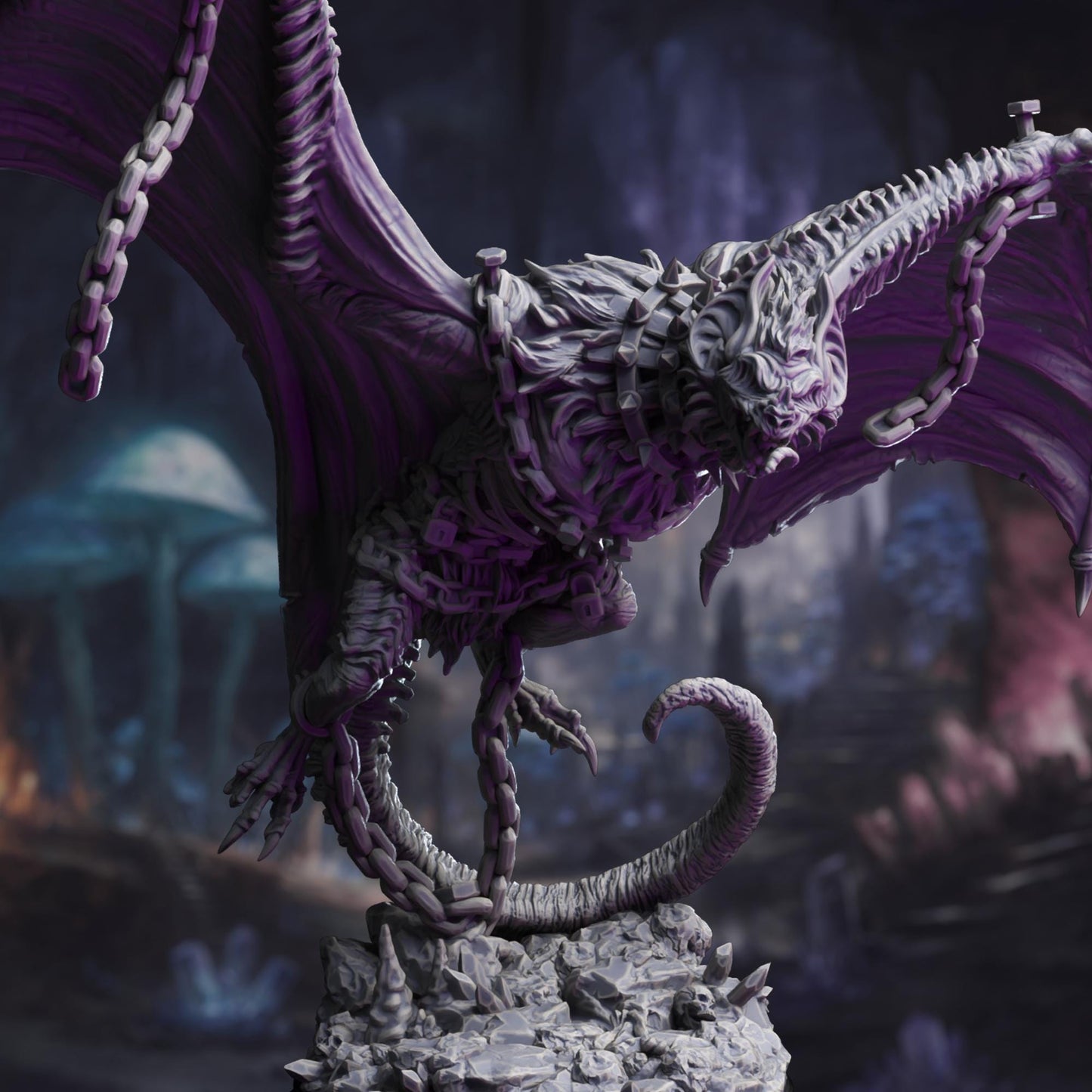 Sonari the Bridled Bat Monstrosity | DM Stash | Drow From Beyond
