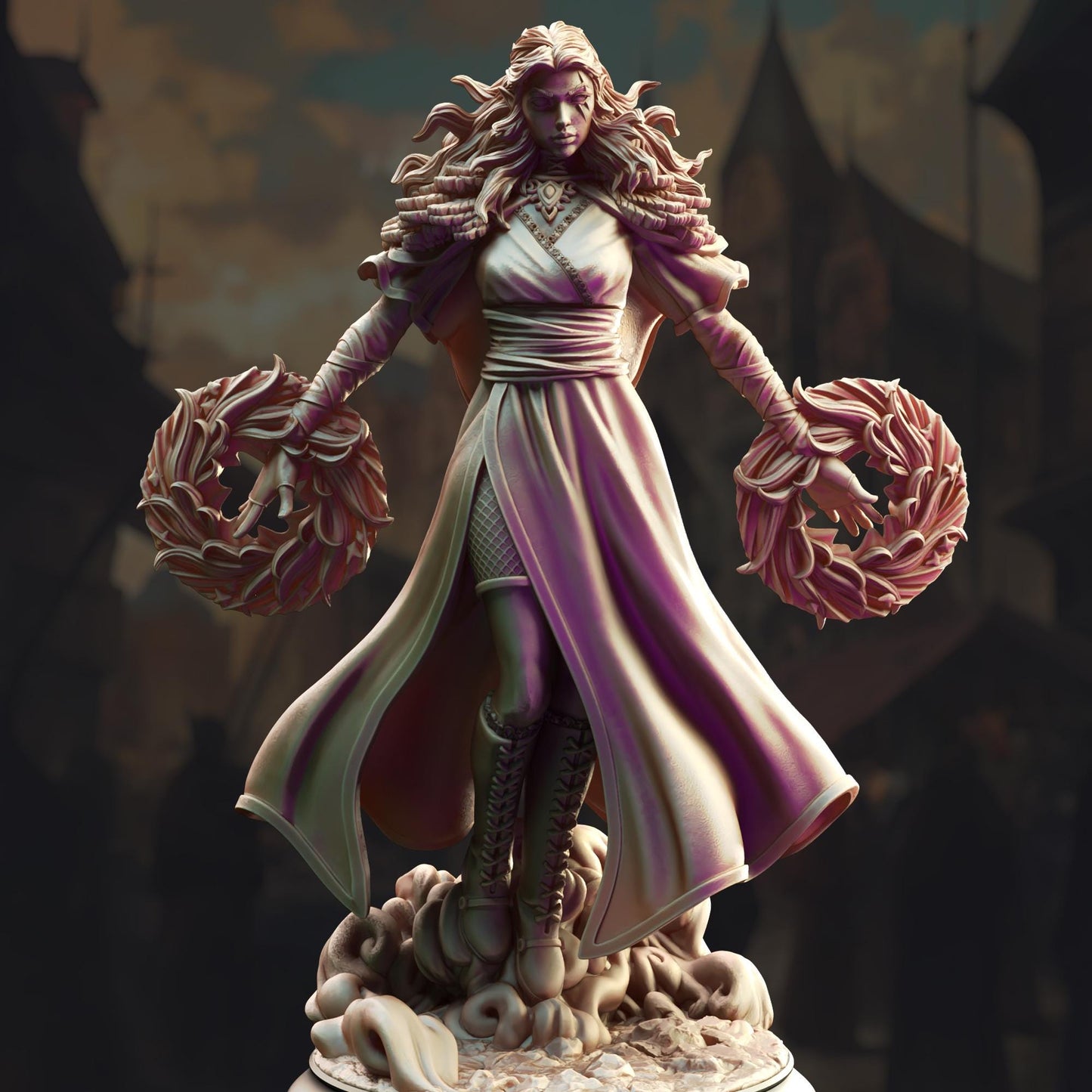 Tyria Ravensong - Dark Sorcereress - DM Stash, Cogs of Revolution