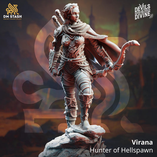 Virana - Hunter of Hellspawn Elf - DM Stash, Devils & Divine