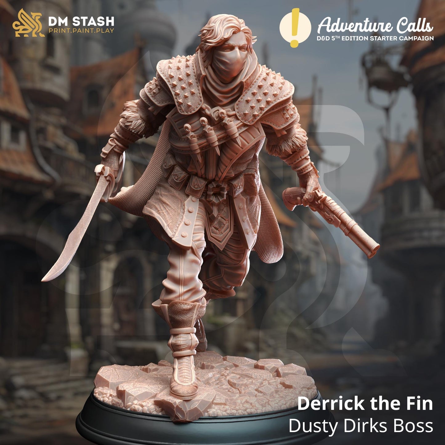 Derrick the Fin - Dusty Dirks Boss | DM Stash | Adventure Calls