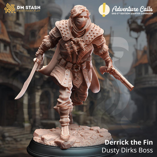 Derrick the Fin - Dusty Dirks Boss | DM Stash | Adventure Calls