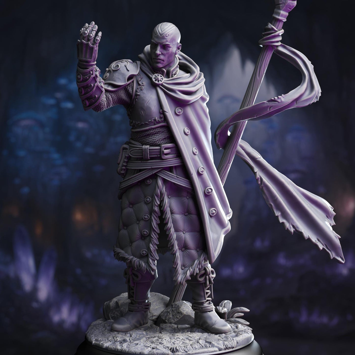 Kaiar the Omniscient - Psionic Knight | DM Stash | Drow From Beyond