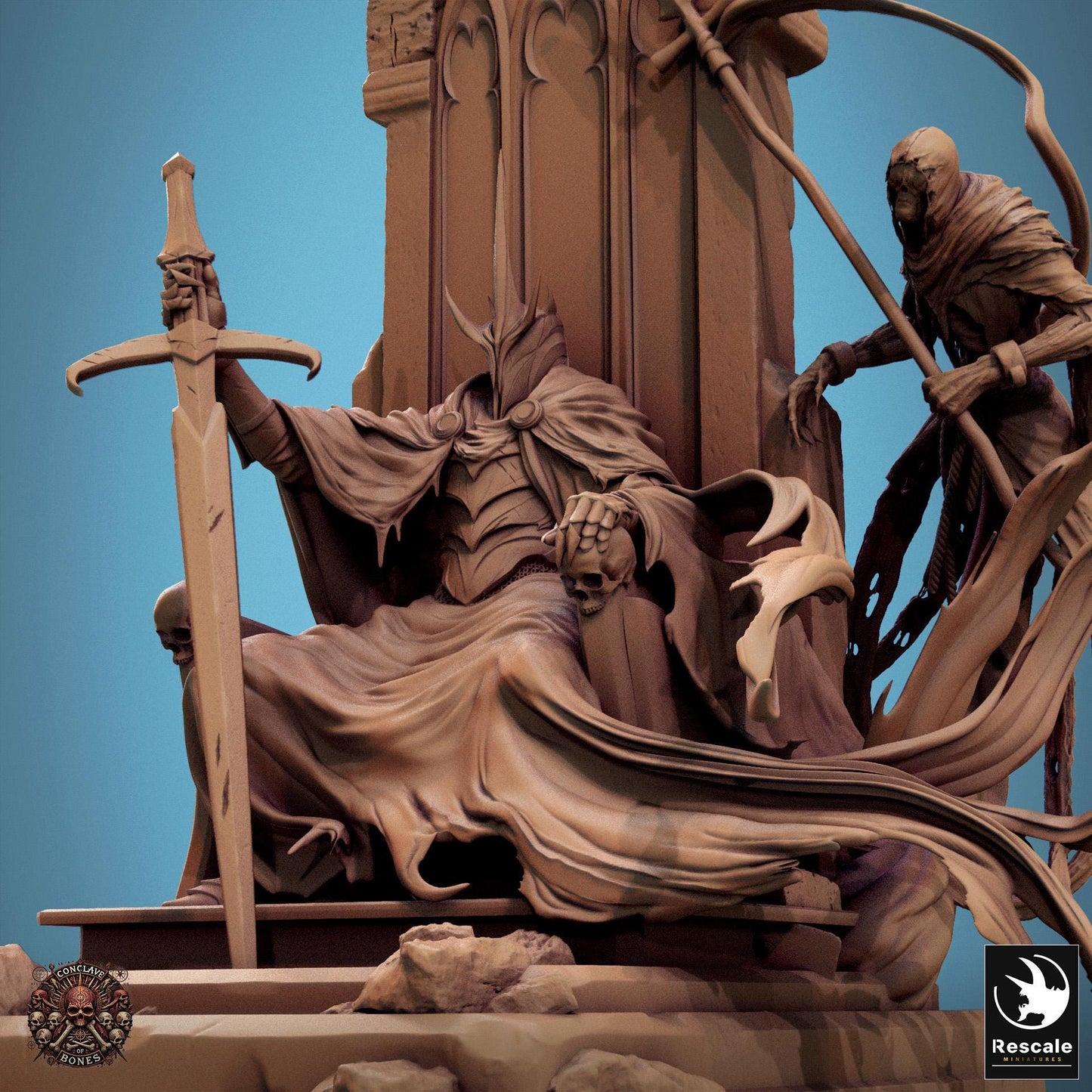 Ombral, the Sepulchral lord - Conclave of Bones -Rescale