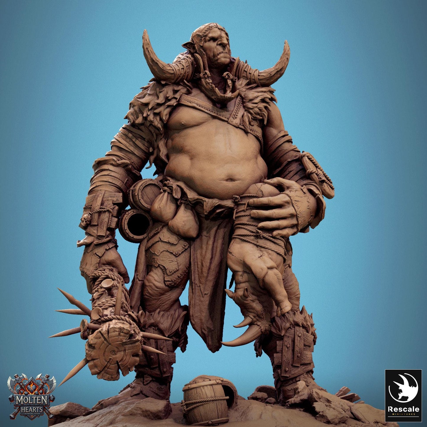Giant Stonebreaker - Stand Mace Tribal | Rescale | Molten Hearts