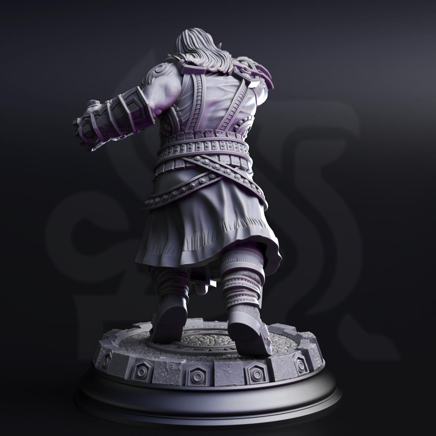 Gruthdin - Dark Dwarf Pugilist | DM Stash | Drow From Beyond