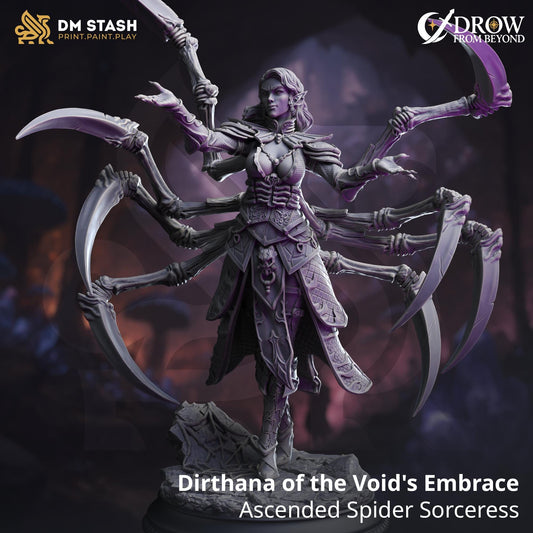 Dirthana of the Void - Ascended Spider Sorceress  | DM Stash | Drow From Beyond