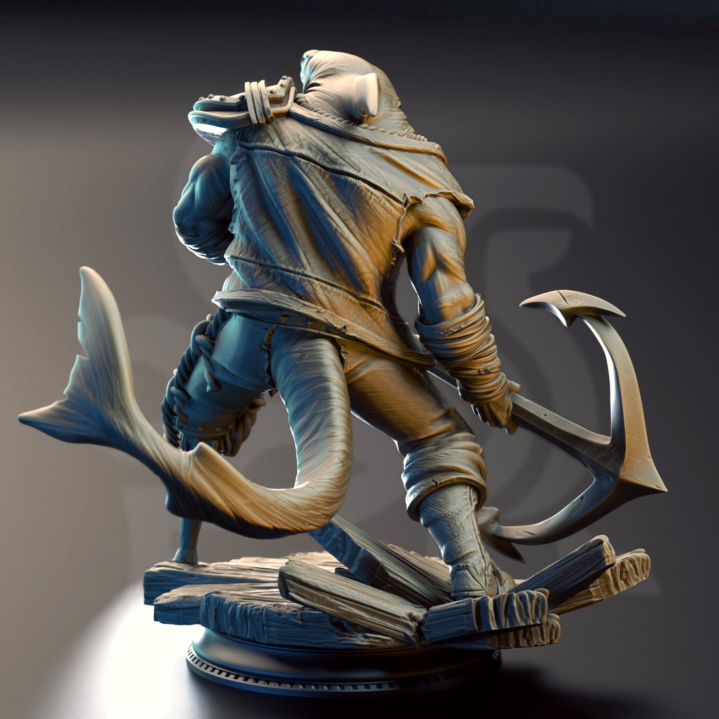 Baz Smiley Armstrong - Sharkman Enforcer - Great White - DM Stash - Blood on the Sails