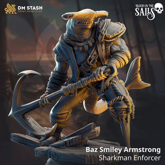 Baz Smiley Armstrong - Sharkman Enforcer - Great White - DM Stash - Blood on the Sails