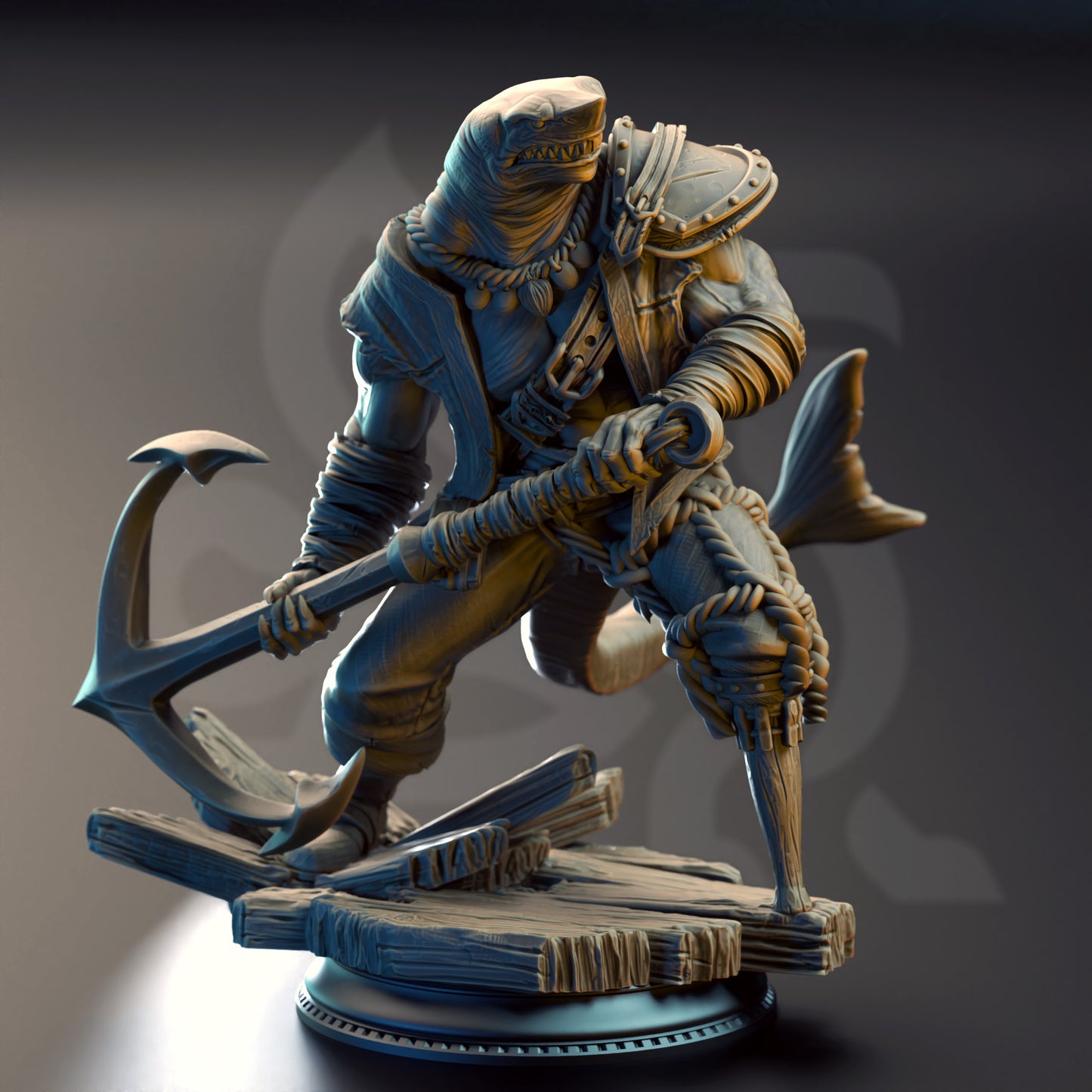 Baz Smiley Armstrong - Sharkman Enforcer - Great White - DM Stash - Blood on the Sails