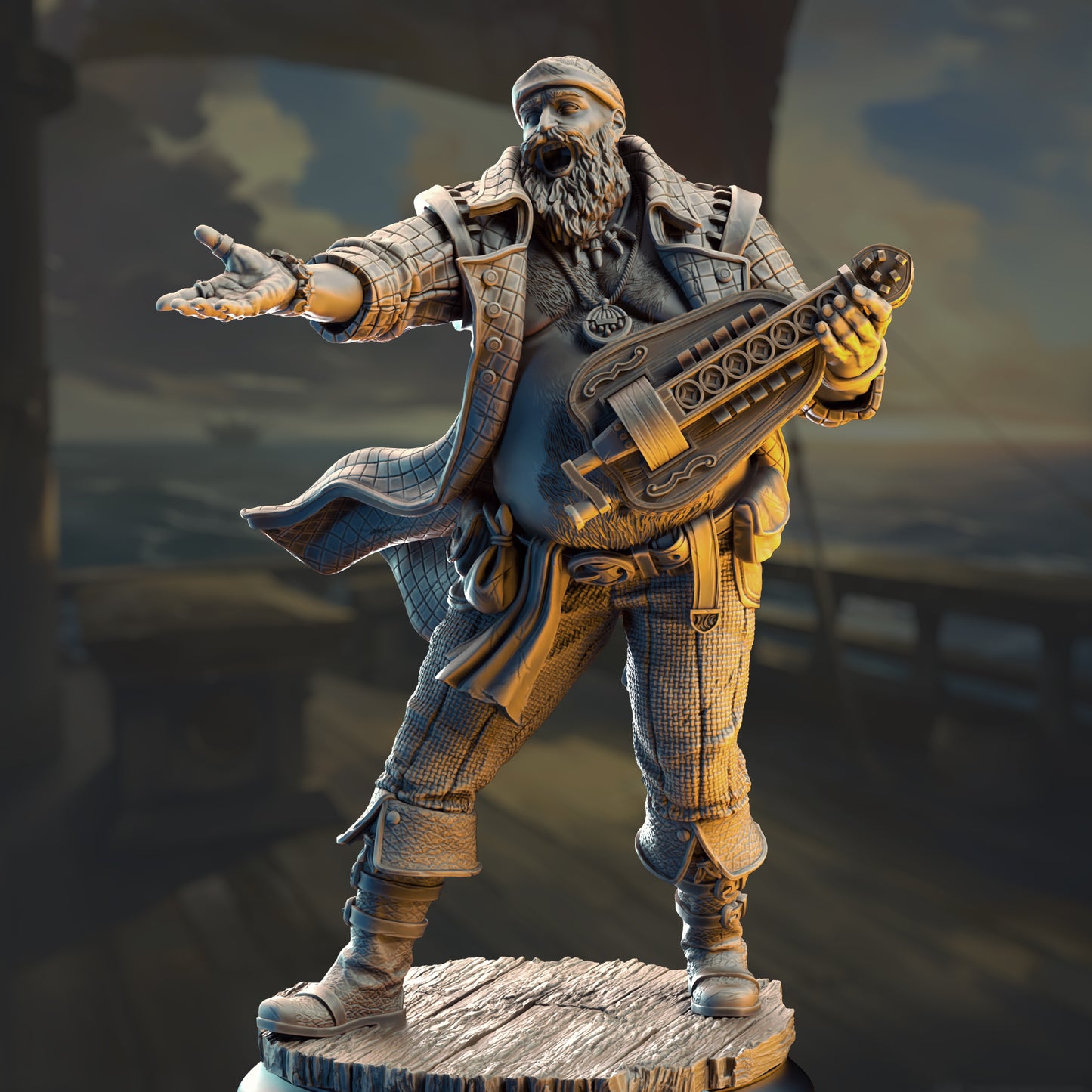 Bossman Bill - Master of the Hurdy-Gurdye | DM Stash | Blood on the Sails