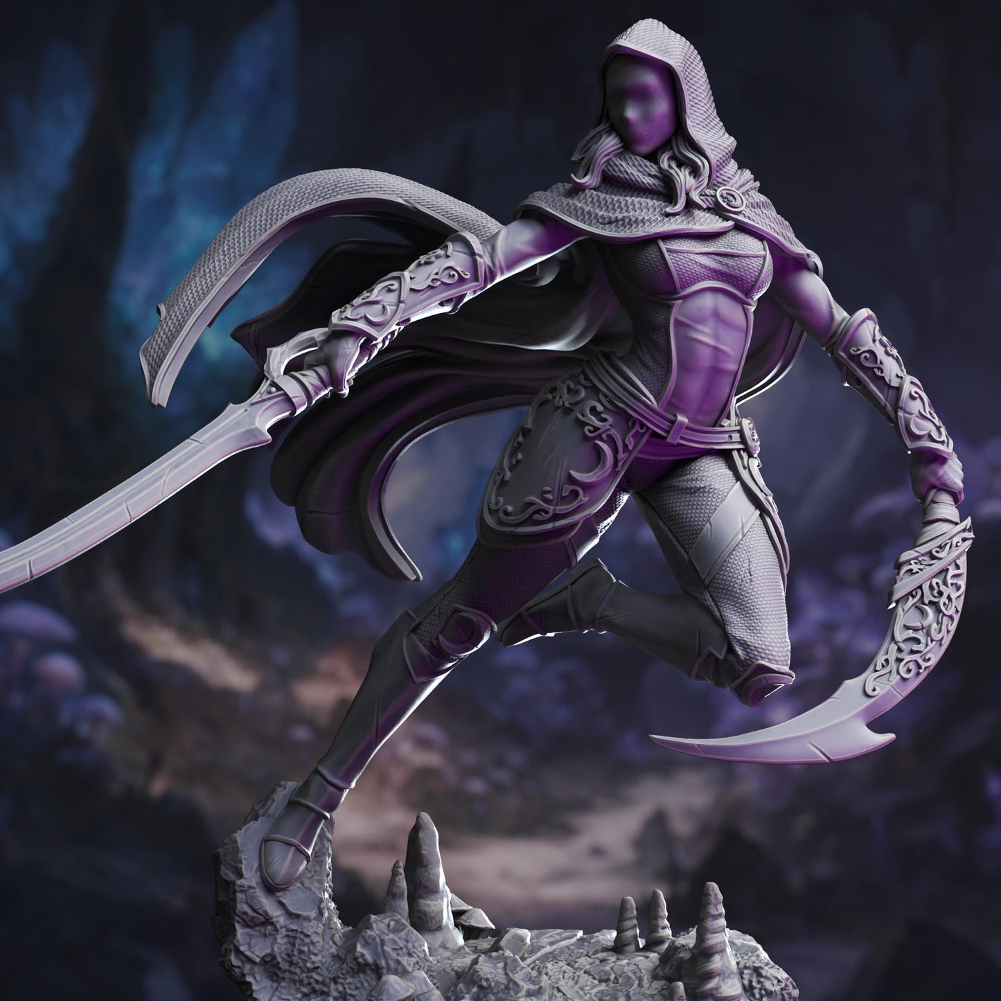 Xira Elineri - Assassin of the Waxing Moon | DM Stash | Drow From Beyond