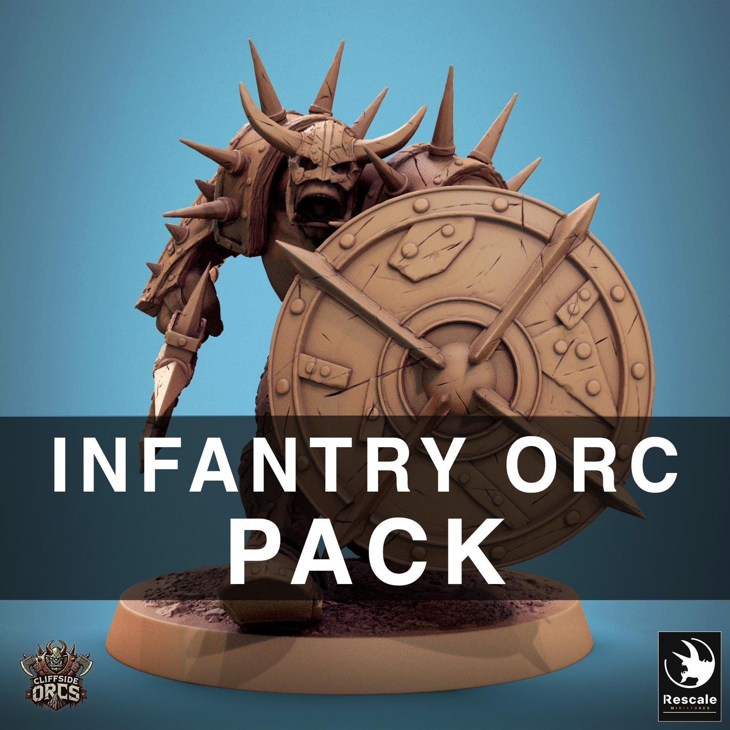 Pack Infantry Orcs | 21 Styles | Rescale | Cliffside Orcs