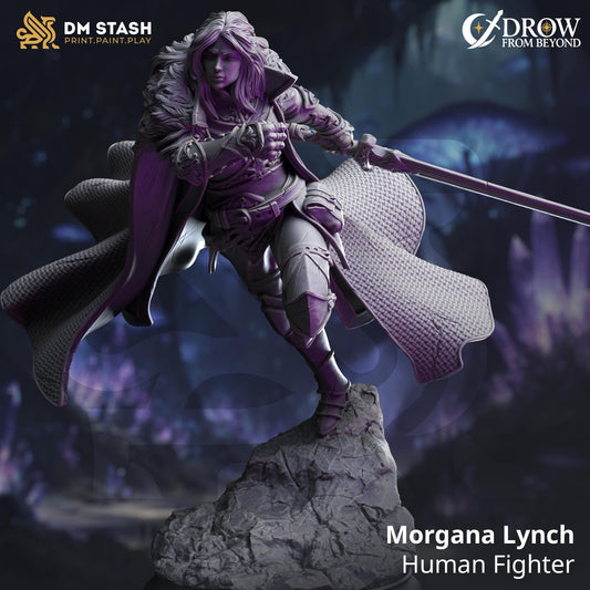 Morgana Lynch - Human Fighter | DM Stash | Drow From Beyond