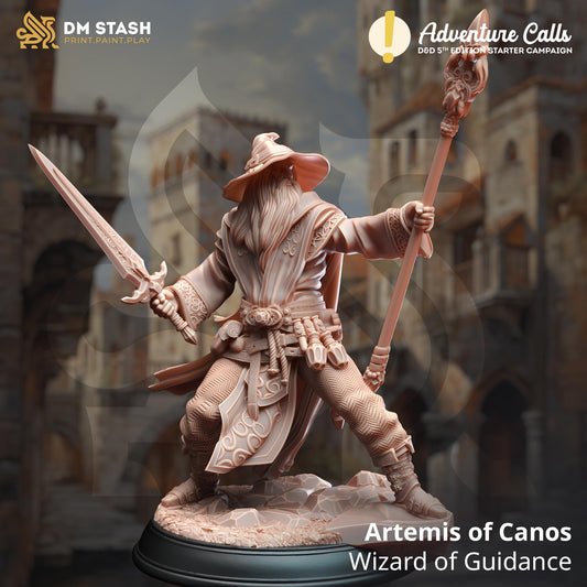Artemis of Canos - Wizard of Guidance | DM Stash | Adventure Calls