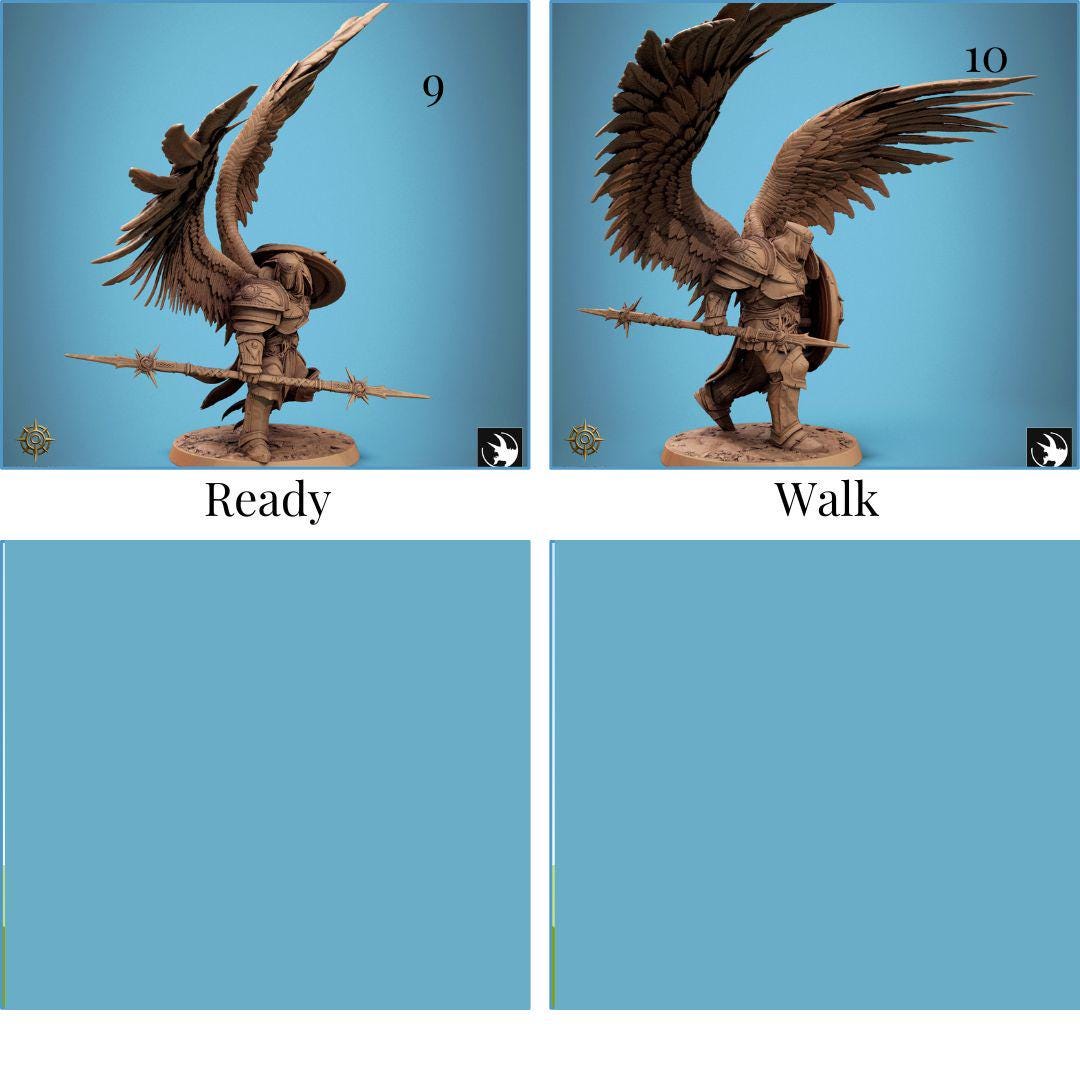 Pack The Ascended Legion | 10 Miniatures | Rescale | Bastion of Purity Volume II