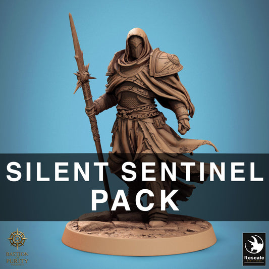 Pack Silent Sentinel | 10 Miniatures | Rescale | Bastion of Purity Volume II