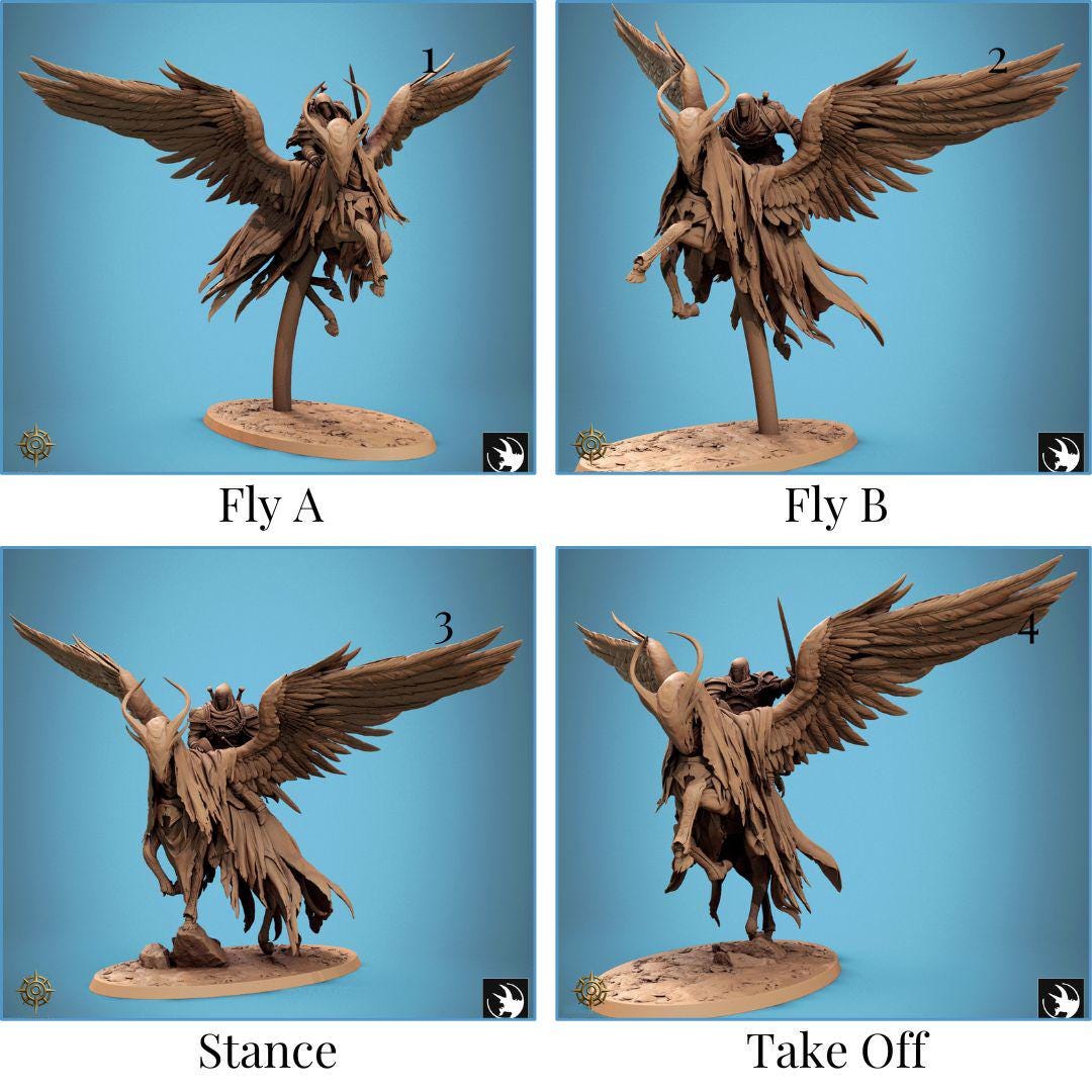 Pack Sky Sentinel | 5 Different Miniatures | Rescale | Bastion of Purity Volume II