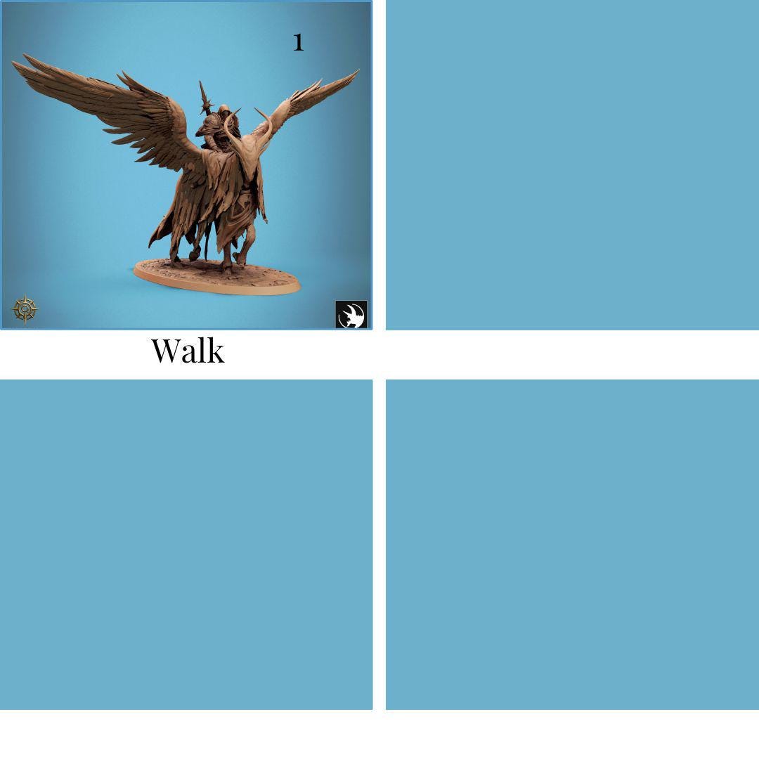 Pack Sky Sentinel | 5 Different Miniatures | Rescale | Bastion of Purity Volume II